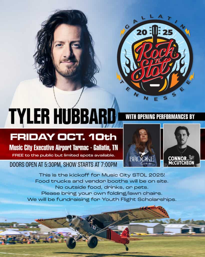 Tyler Hubbard at Music city stol 2025